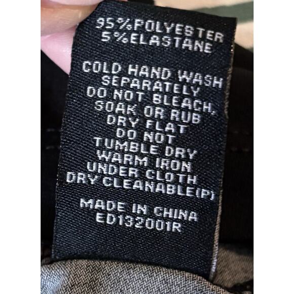 Estelle Black White Print Tie Waist Casual Short Sleeve Dress Small Small - Picture 10 of 10